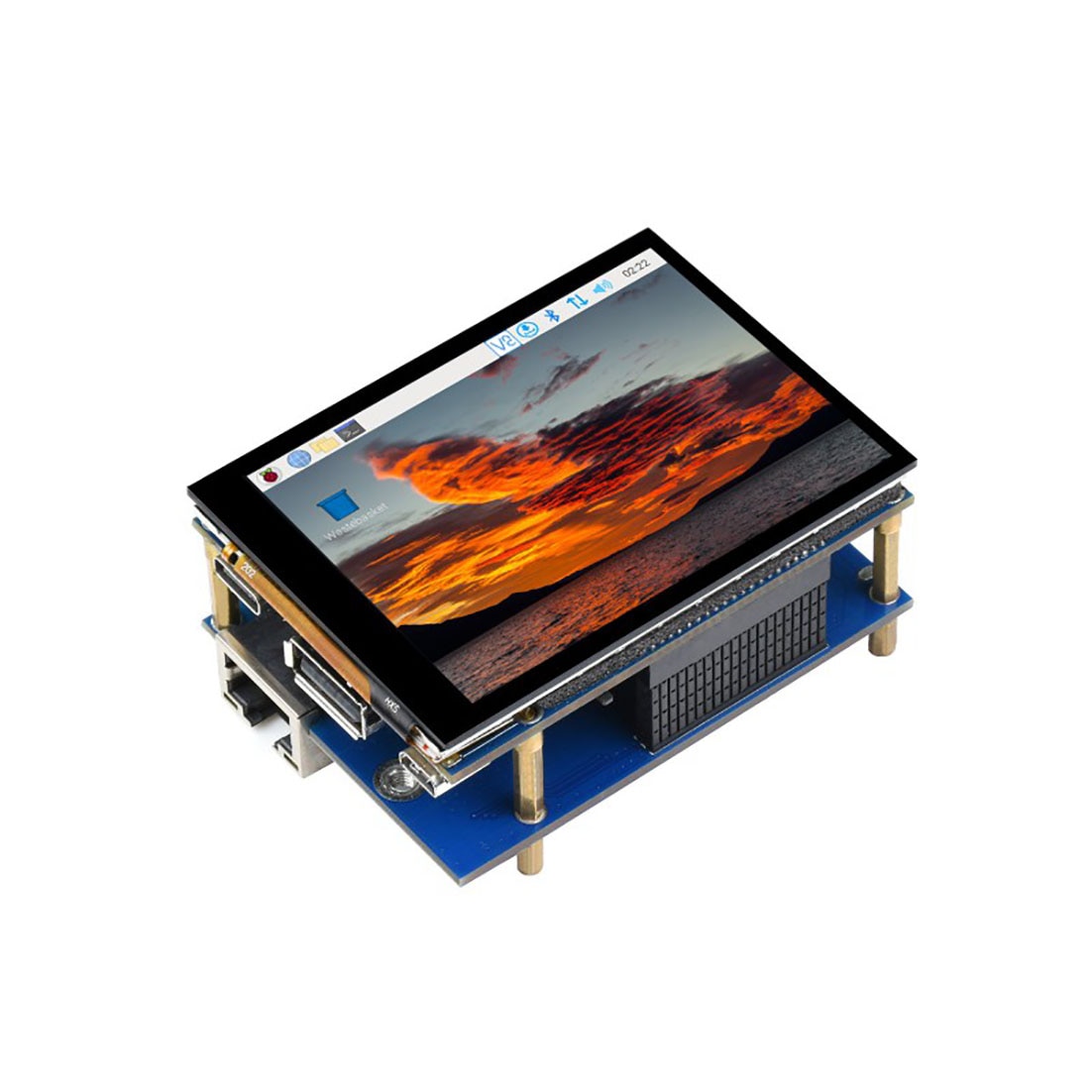 Raspberry Pi Compute Module 4(CM4), USB2.0 ̽,   ÷, ⰡƮ Etherne  2.8 ġ ġ ũ Ȯ